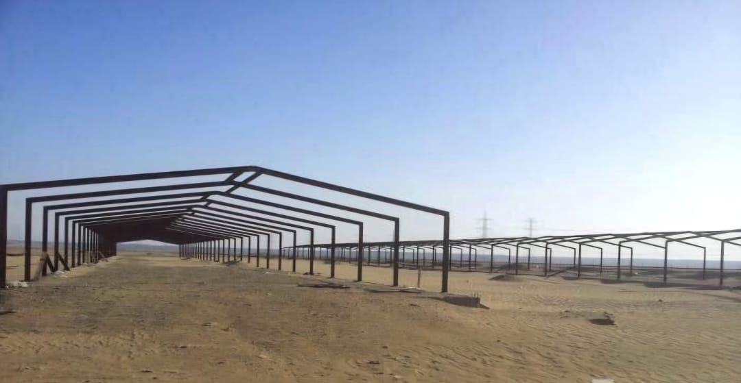 بناء حظائر الدواجن