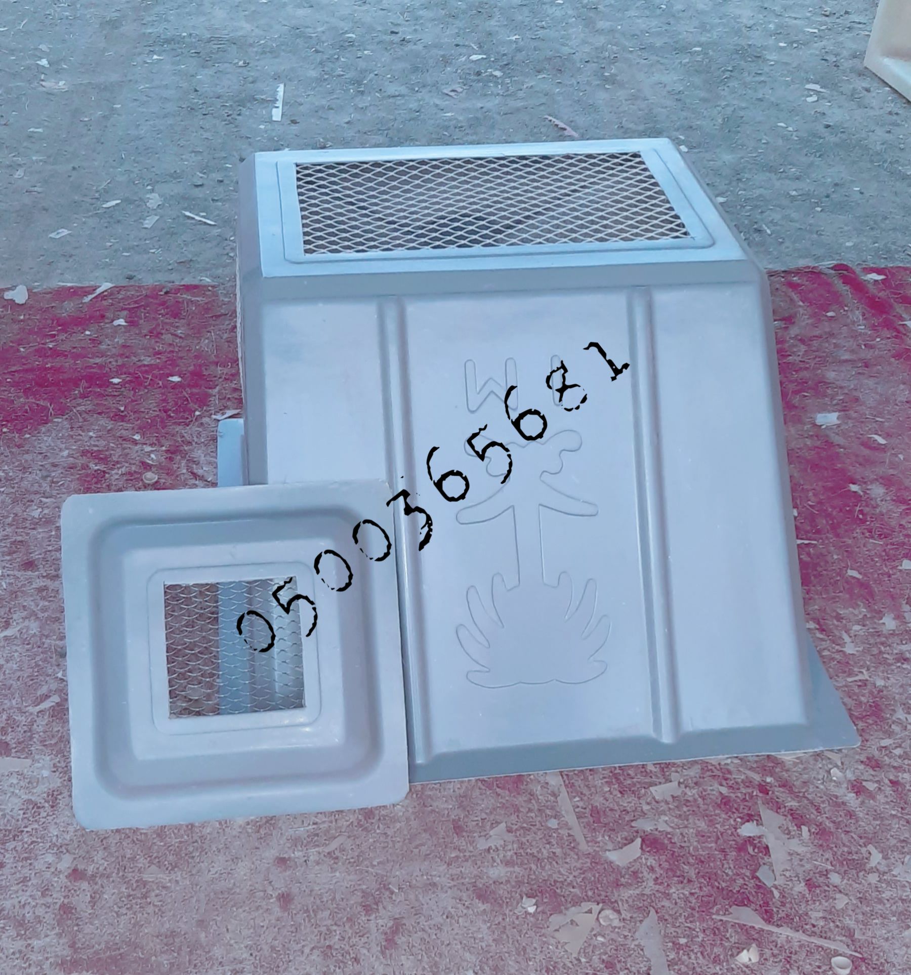 اغطية مكيفات الخارجية فايبر جلاس بجودة عالية