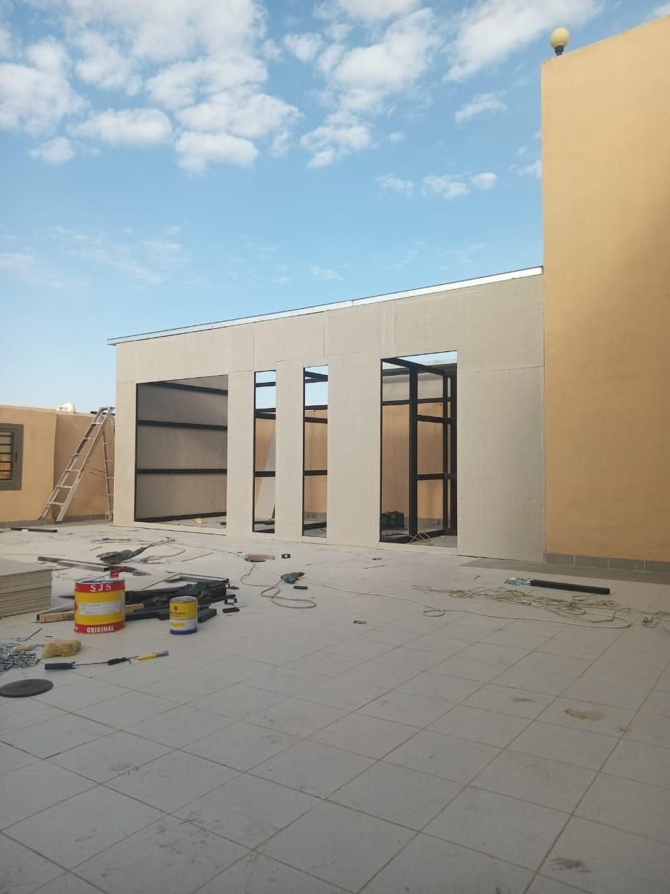 مضلات سيارت وسواتر حديد ابحوار سواتر بلاستيك برجول