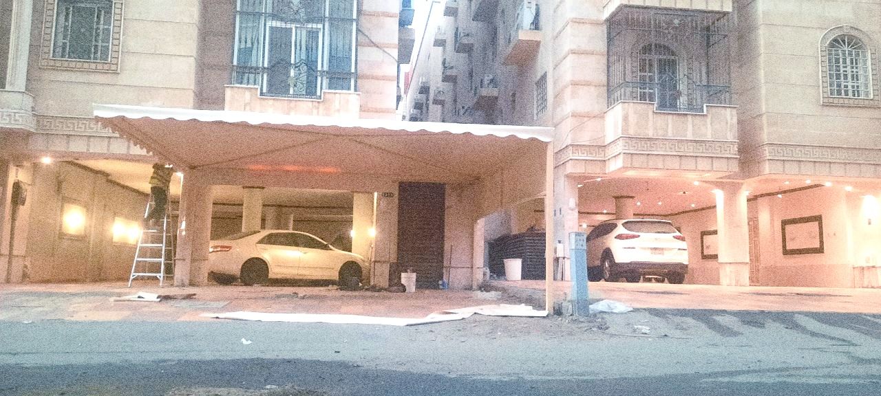 تركيب مظلات مواقف سيارات في جده بأقل الاسعار · ترك