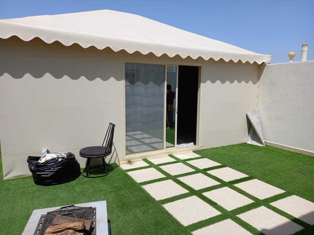 مضلات سيارت وسواتر حديد ابحوار سواتر بلاستيك برجول