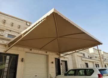 حداد مظلات سيارات مظلات جلسات برجولات