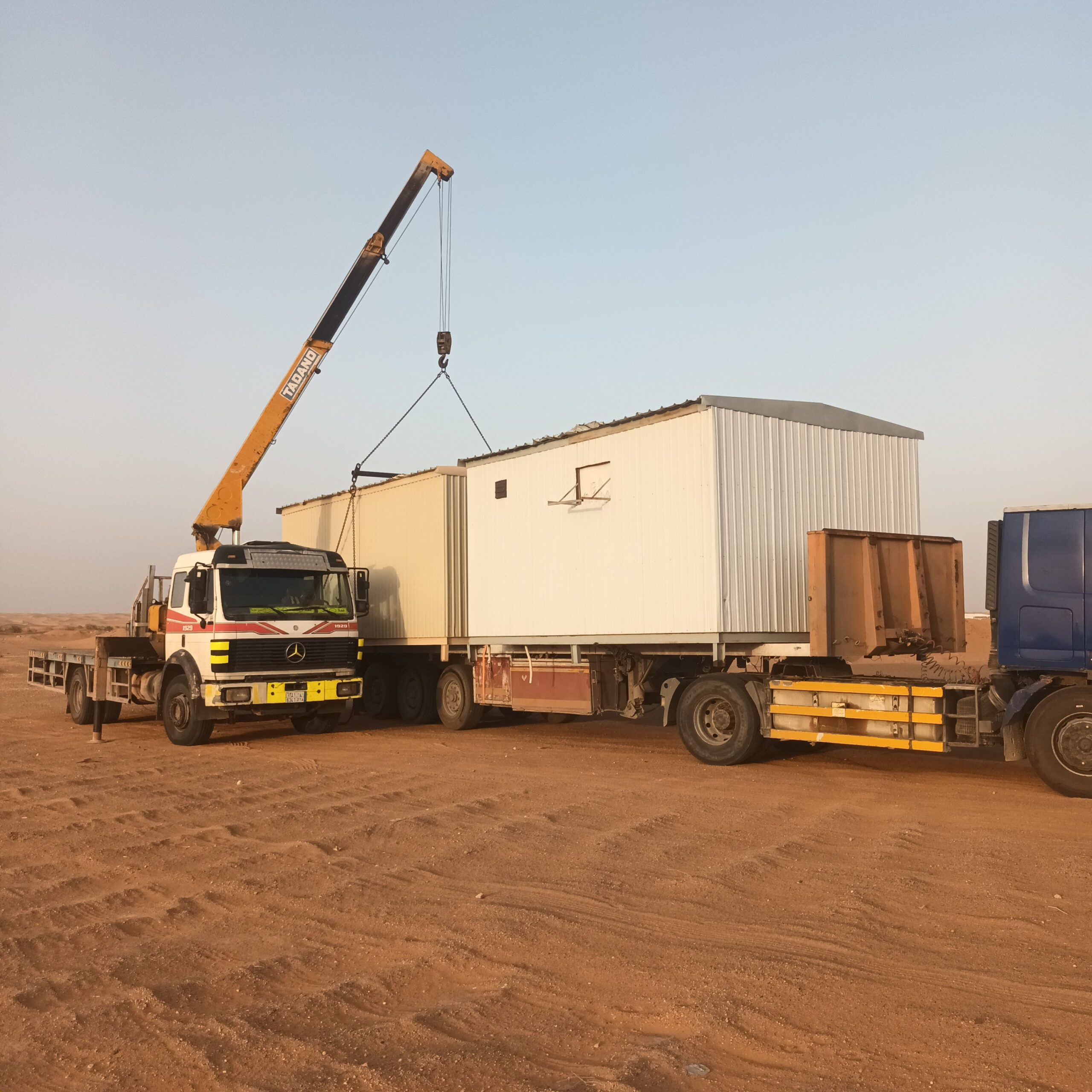 ونش دبل نقل غرف جاهزه سطحه ونش تحميل مولدات نقل كن