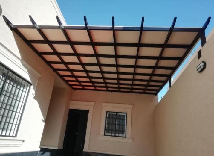 حداد مظلات سيارات مظلات جلسات برجولات