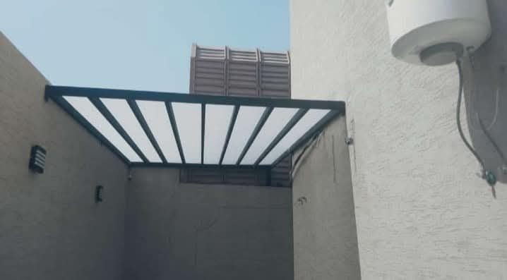 حداد مظلات سيارات مظلات جلسات برجولات