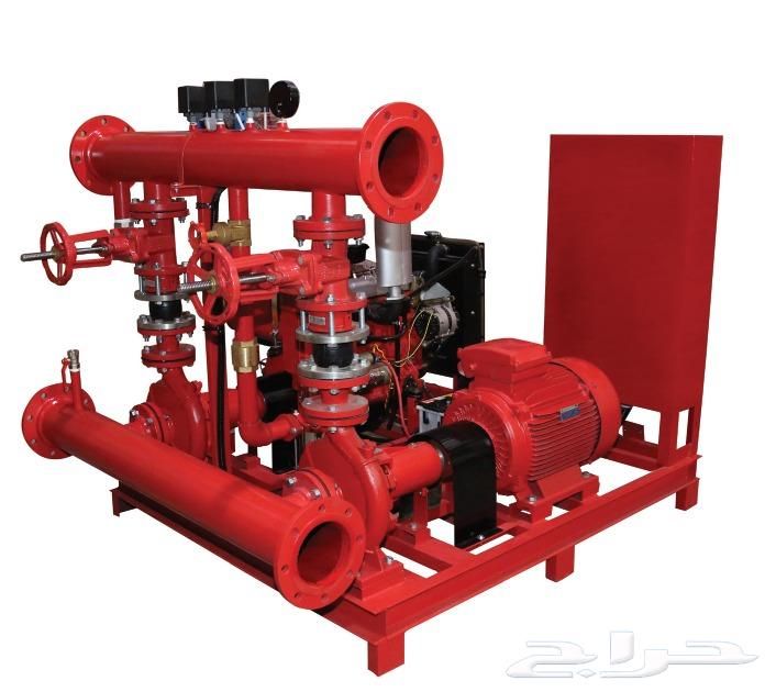 توريد وتركيب مضخات الحريق