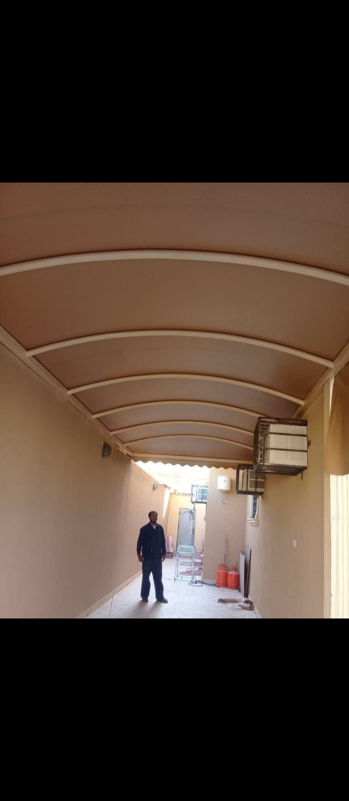 تركيب جميع أعمال المظلات والسواتر وبيوت الشعر والب