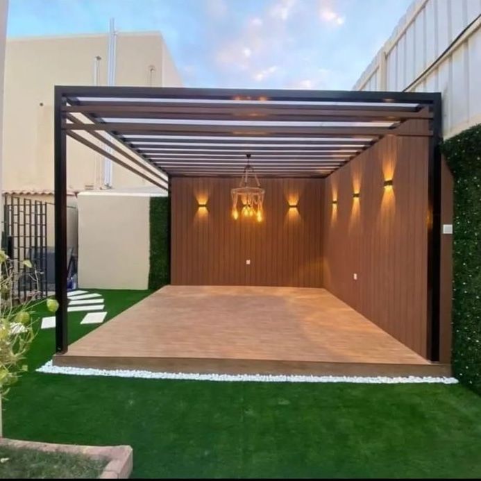 مظلات سواتر برجولات بحي الاندلس بجدة حماية وأناقة