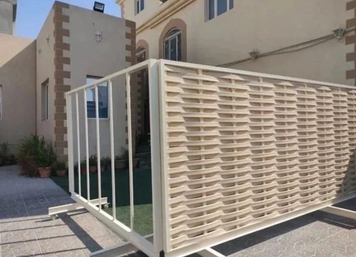 مضلات سيارت وسواتر حديد ابحوار سواتر بلاستيك برجول