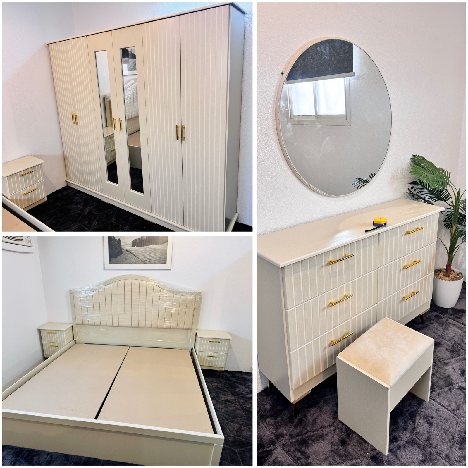 غرف نوم جاهزة من المصنع مباشرة