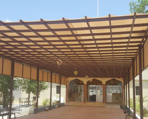 مظلات سواتر جده تركيب سندويش مظلات سواتر