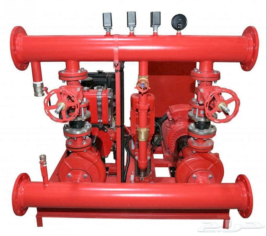 توريد وتركيب مضخات الحريق