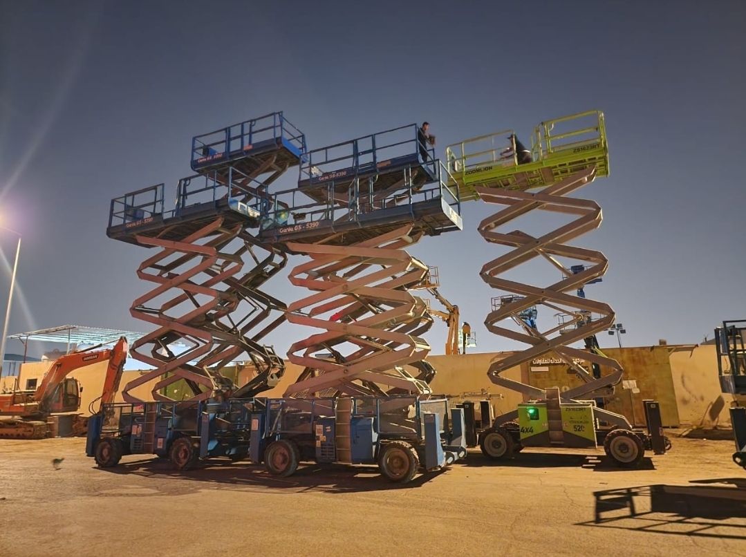 #سيزر_لفت_ديزل_كهرباء_جميع_المقاسات_للإيجار #موديل