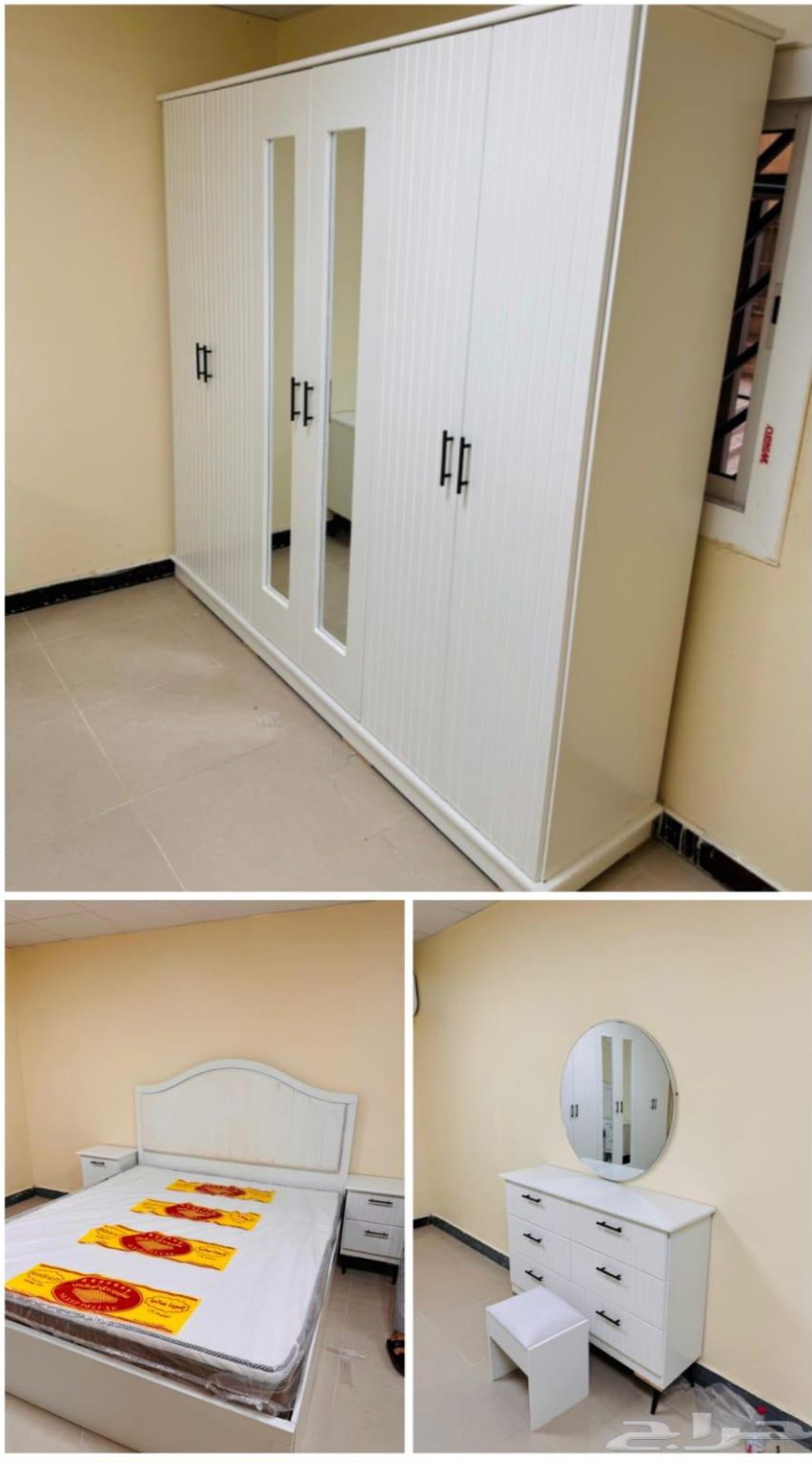 غرف نوم جديد جاهز بسعر المصنع