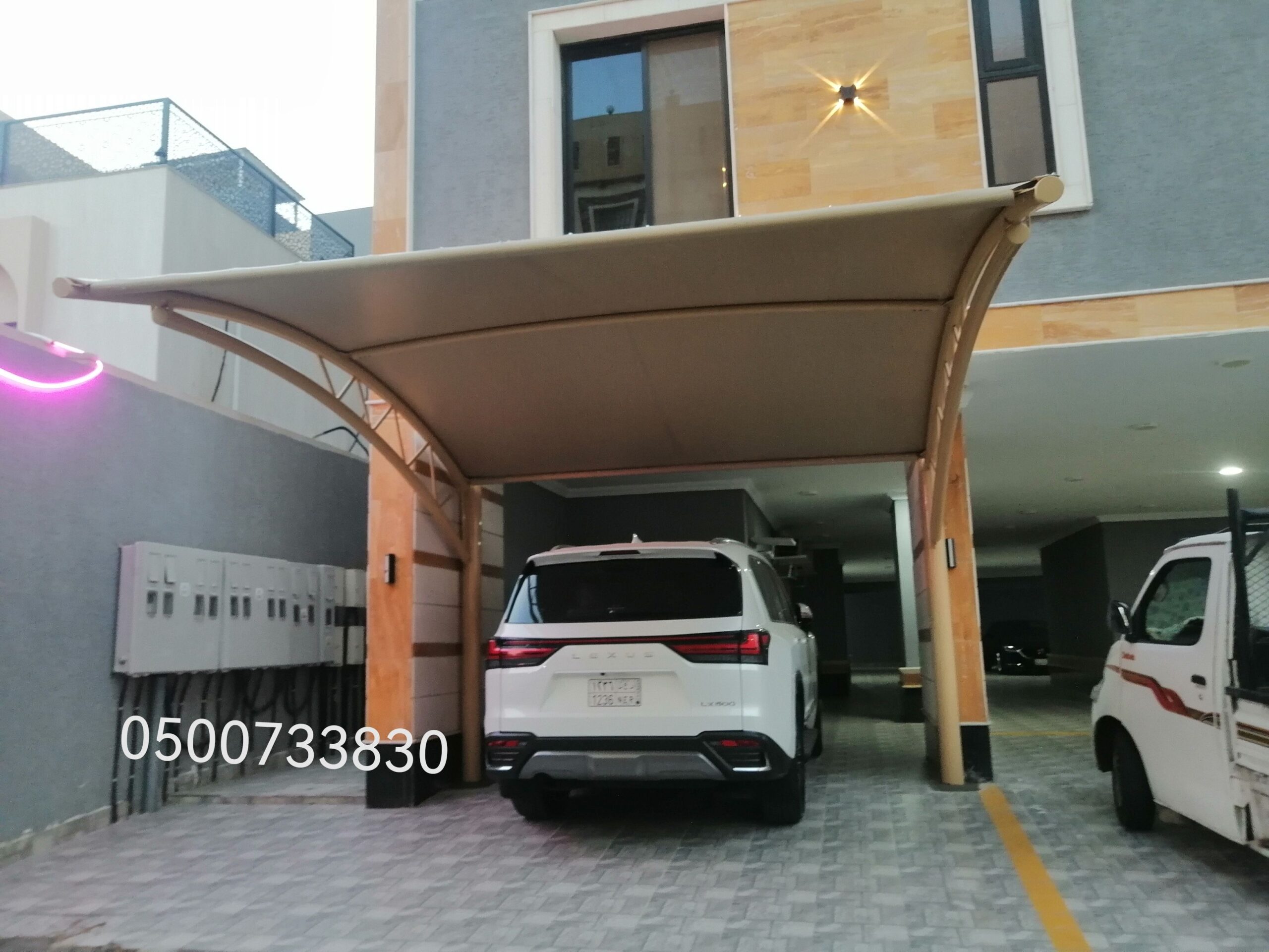 مظلات جده تركيب مظلات 0500733830