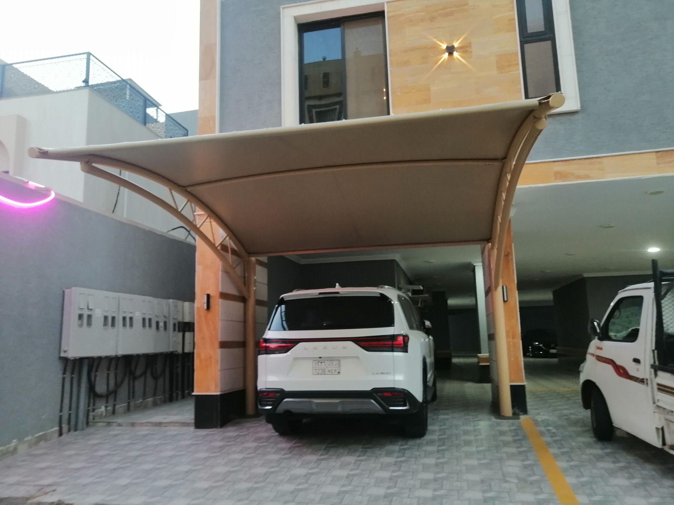 مظلات جده تركيب مظلات 0500733830