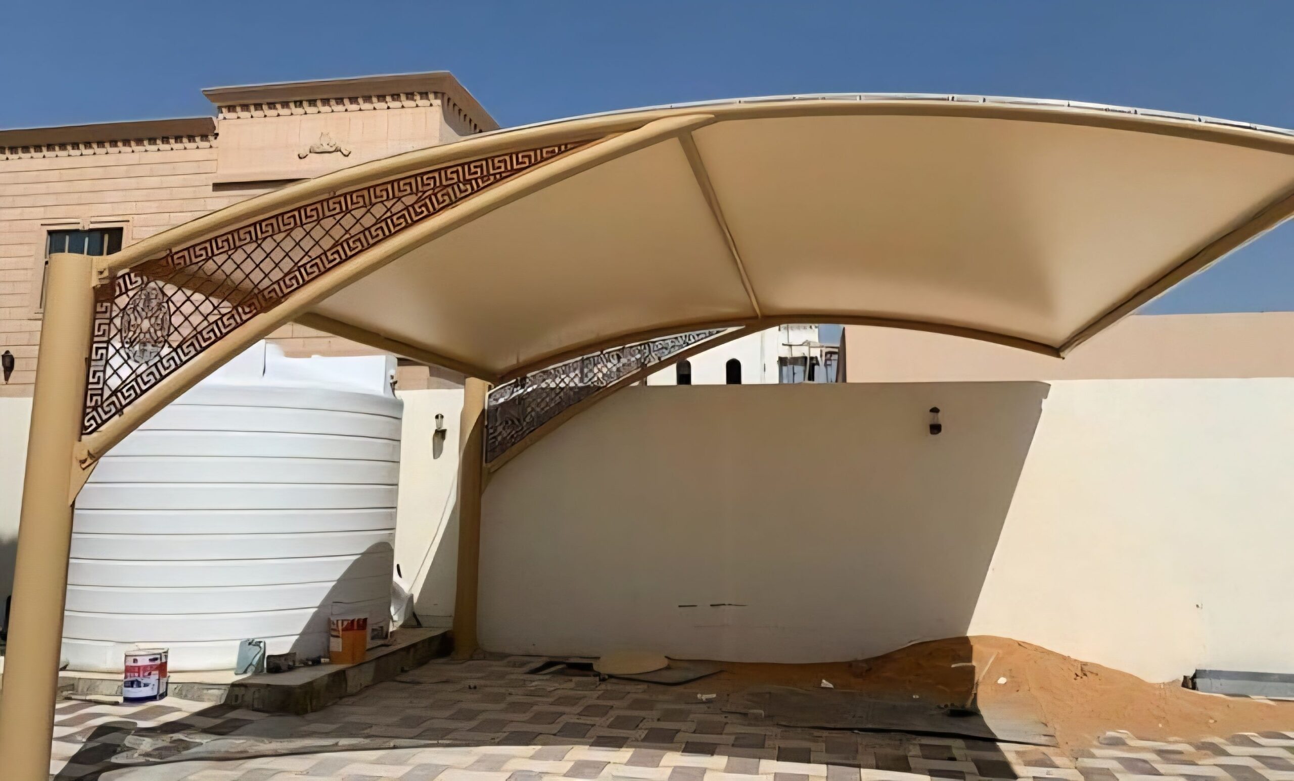 > مظلات جده – سواتر – بيوت شعر ملكي – برجولات | تن