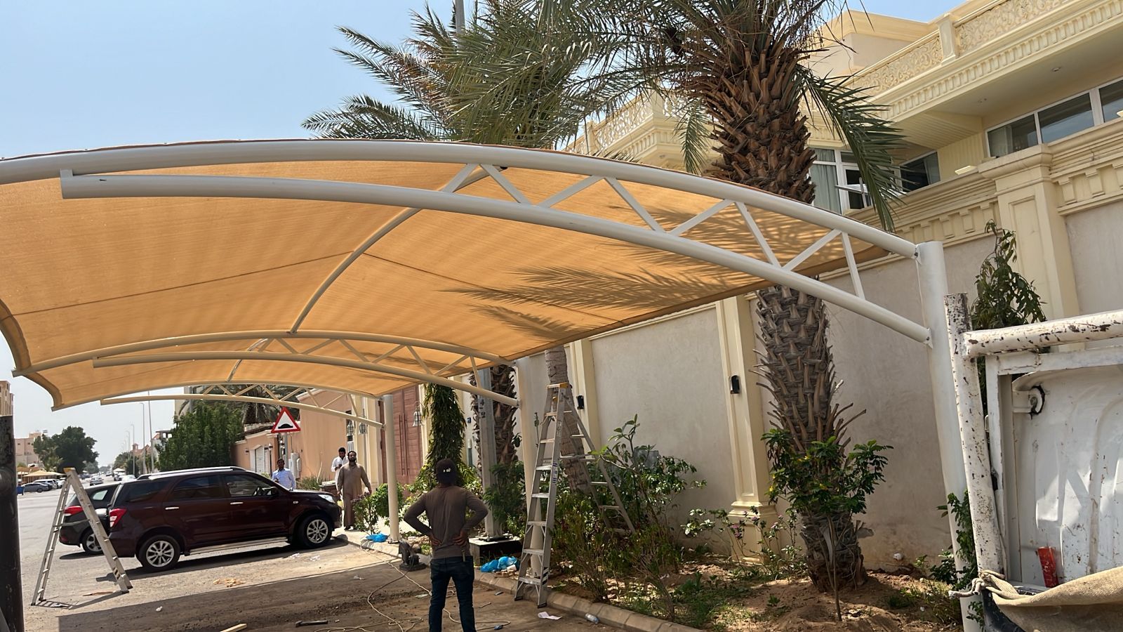 مظلات سيارات 0500733830