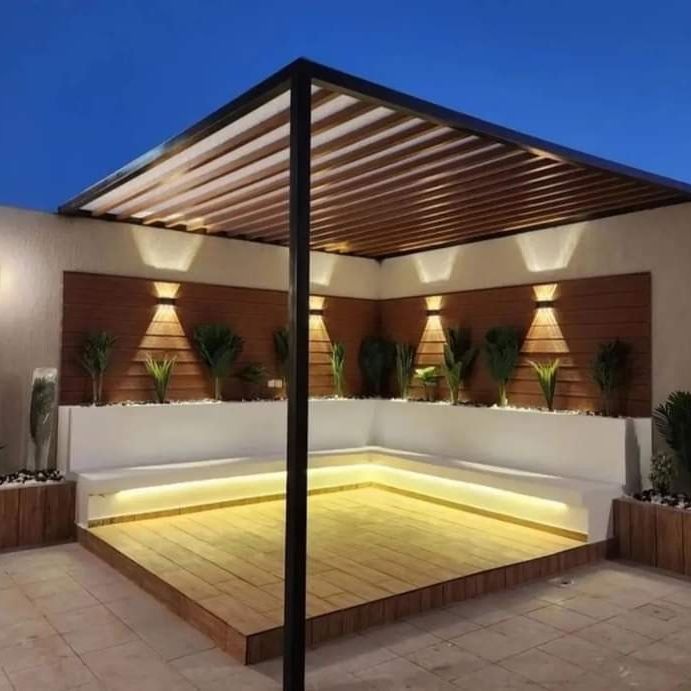 مضلات سيارات سواتر حديد قماش بلاستيك