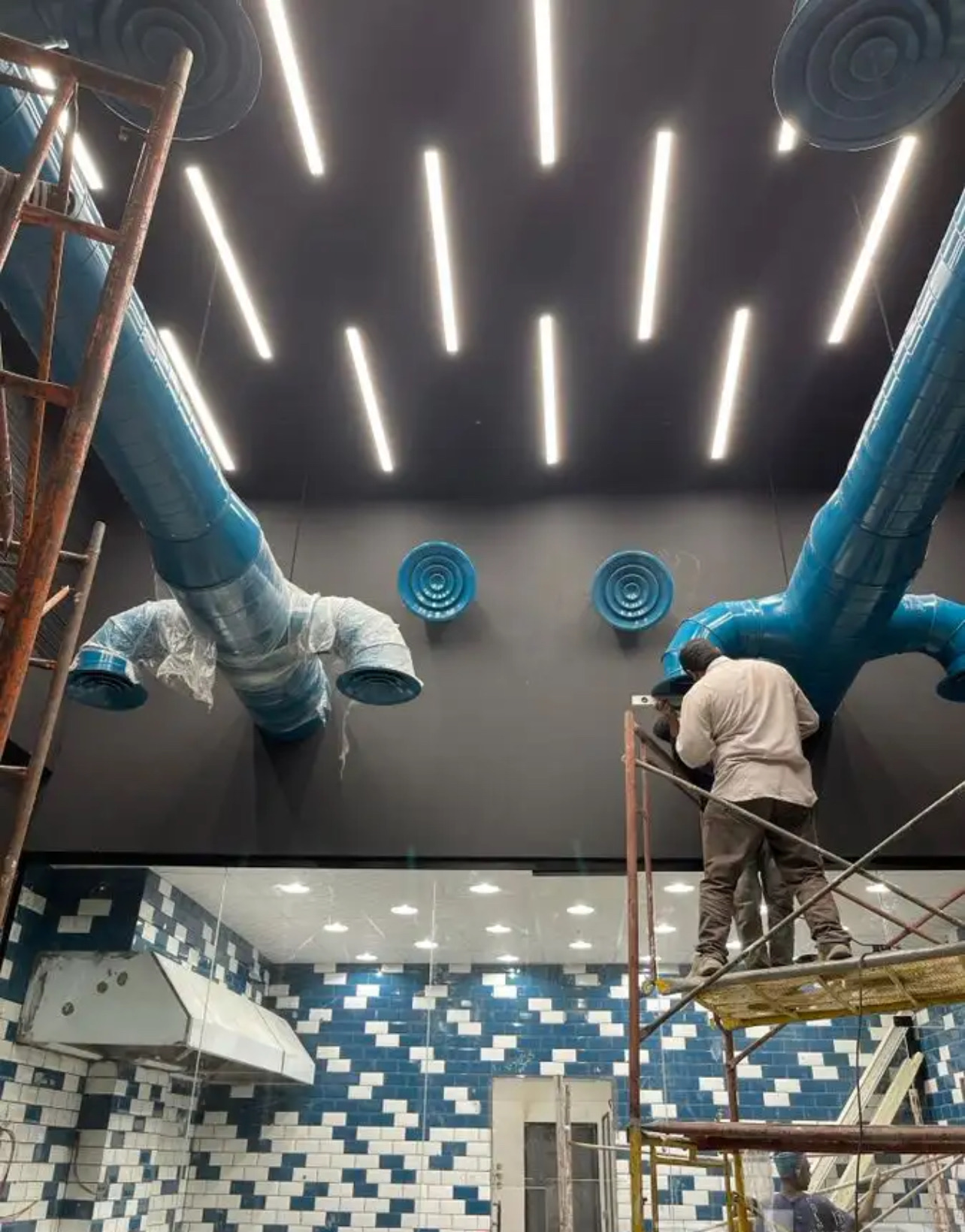 اعمال التكييف المركزي تشغيل