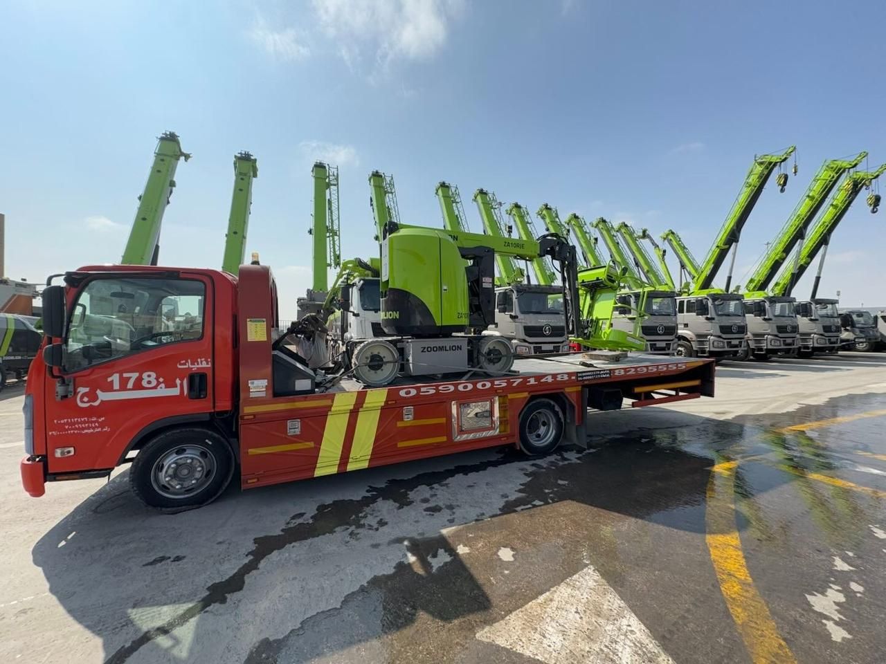 سيزر لفت للايجار رافعات شوكية للايجار