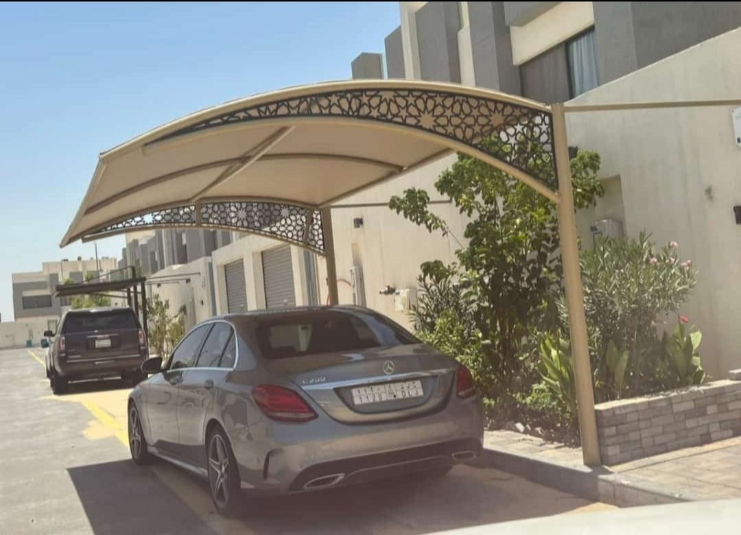 مضلات سيارات سواتر حديد قماش بلاستيك