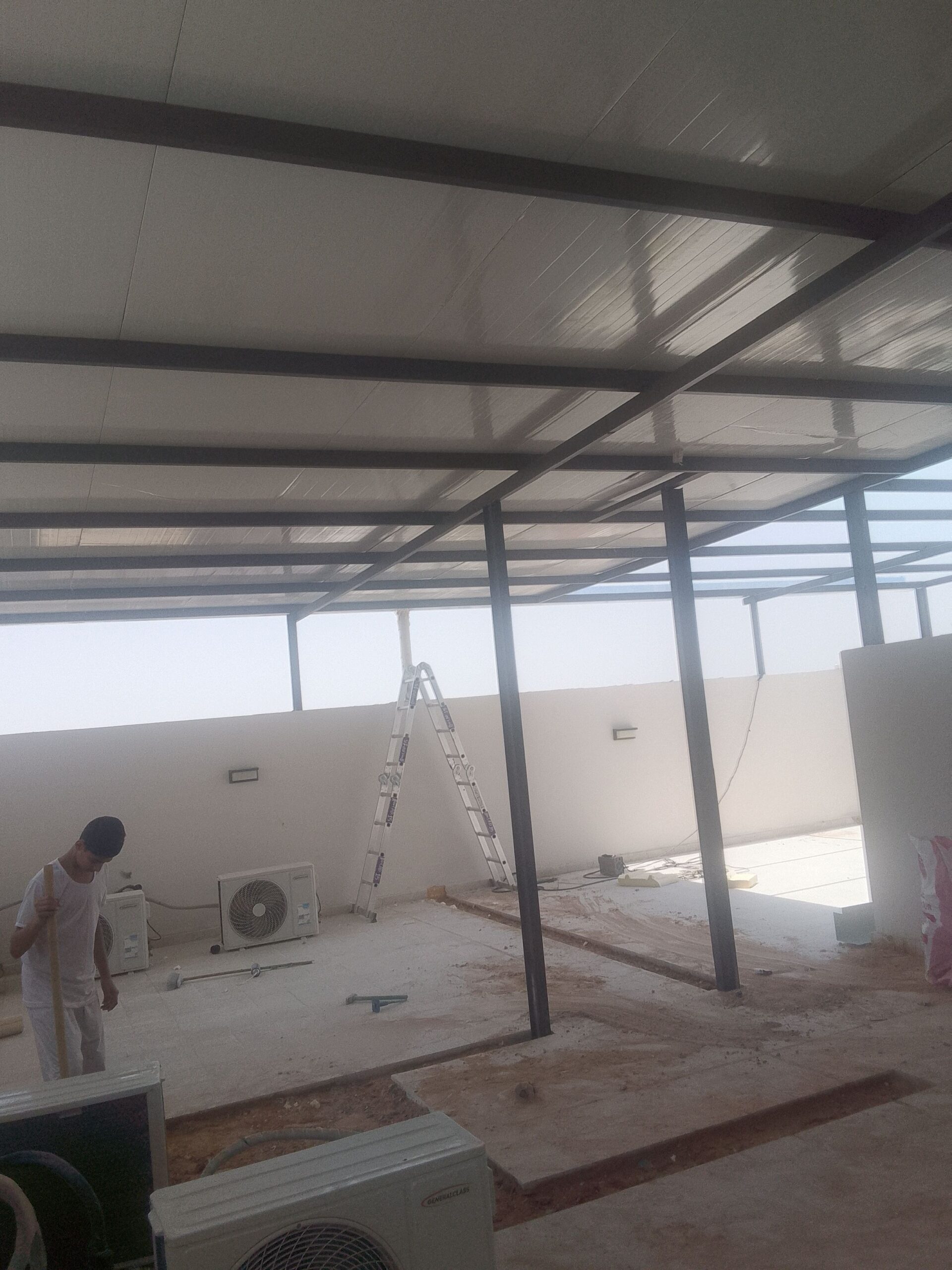 تركيب ساندوتش بانل بناء ملاحق ترميم مباني