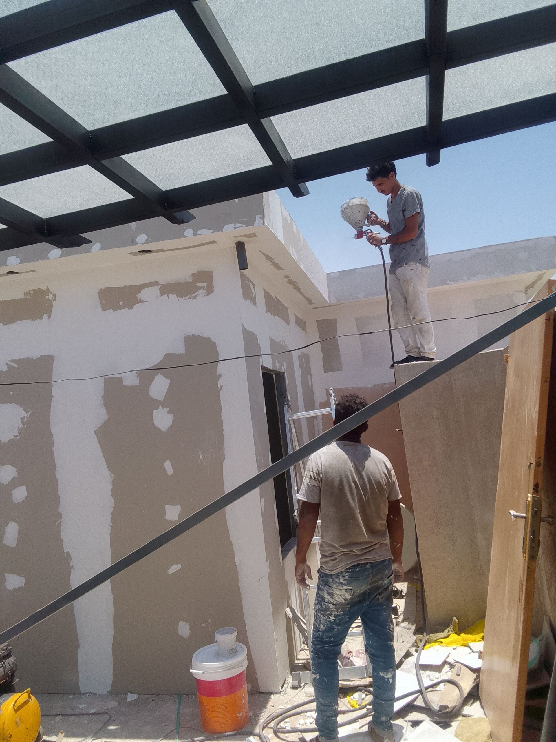 تركيب ساندوتش بانل بناء ملاحق ترميم مباني