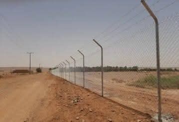 تسوير المزارع والأراضي بشبك لطلب وتساب