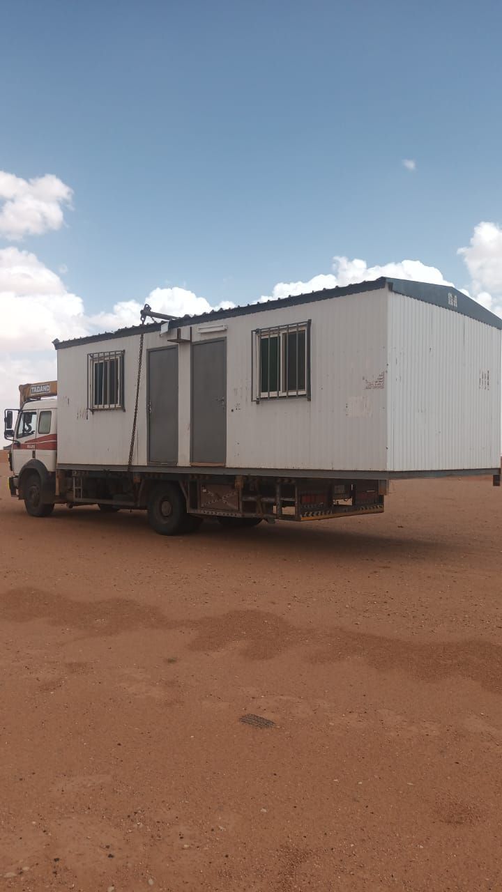 دينه ونش نقل كنتينرات نقل غرف جاهزه ونش نقل بركسات