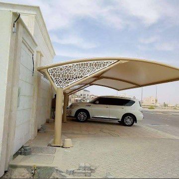 تركيب مظلات وسواتر وجميع اعمال الحداده لتوصل معنا