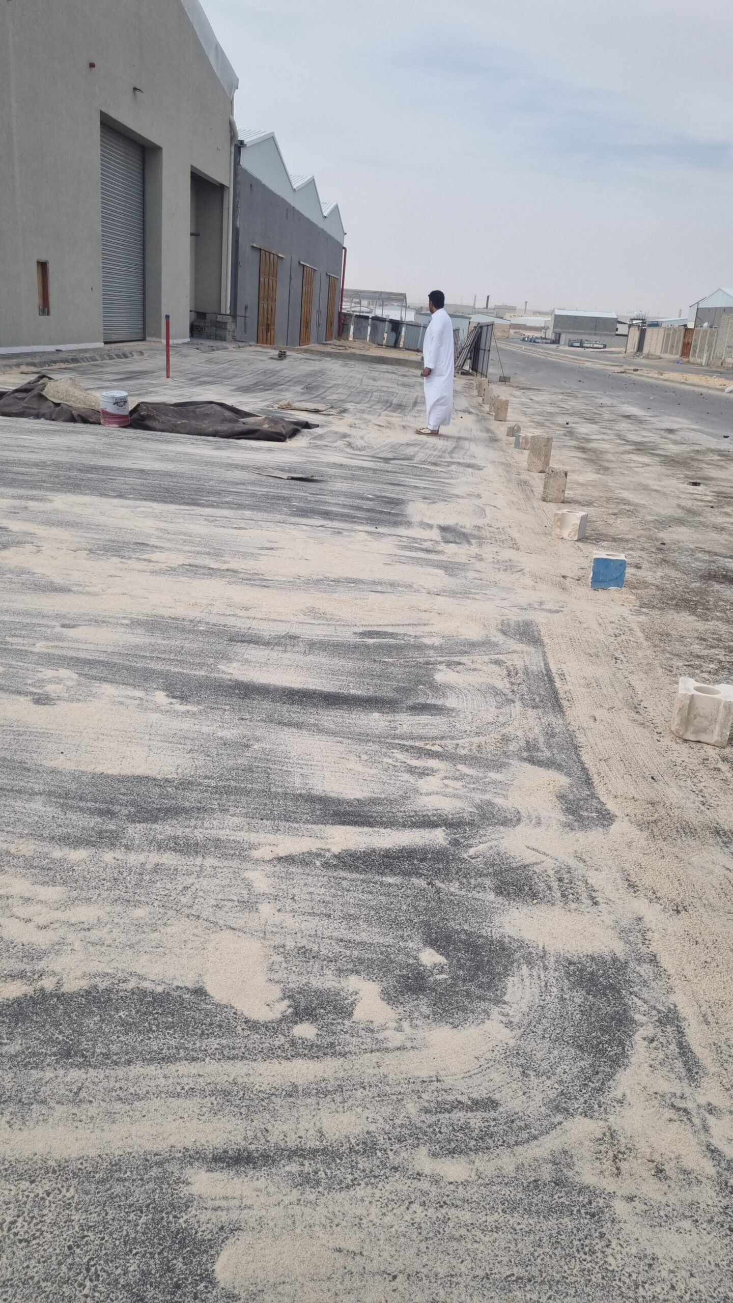 تخطيط مواقف سيارات وأعمال أسفلت