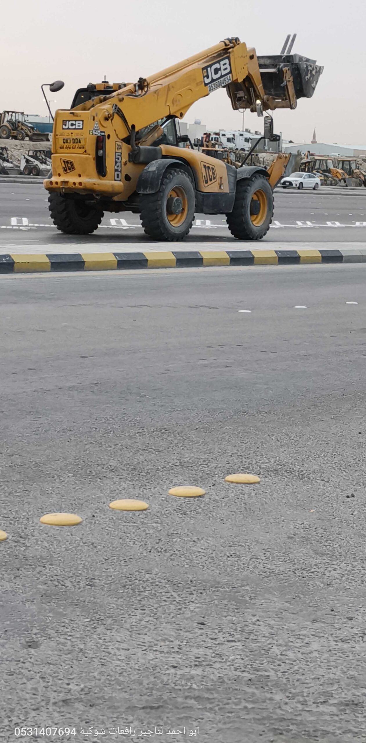 جيسبي تليهندر تليسكوبية رافعة شوكية رفع رمل اسمنت