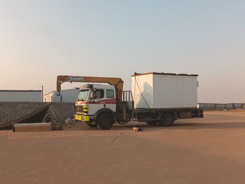 نقل بيوت جاهزه نقل خزانات غاز رفع مكيفات تحميل حاو