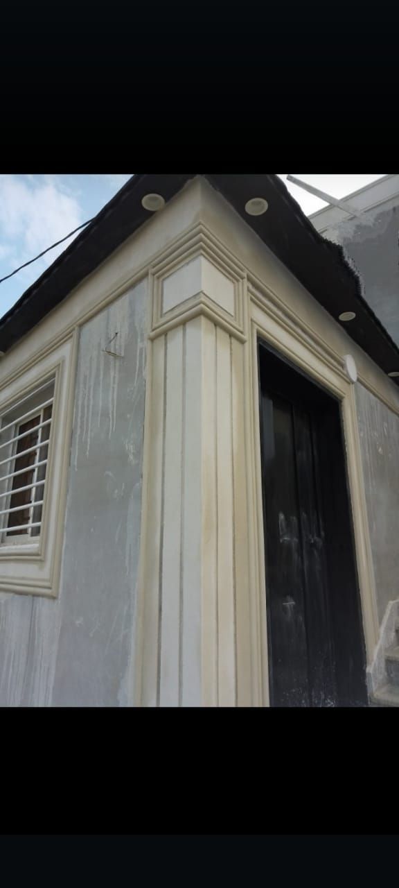 معلم الديكورات الخرجيه بديل الحجر الطبيعي مكون من