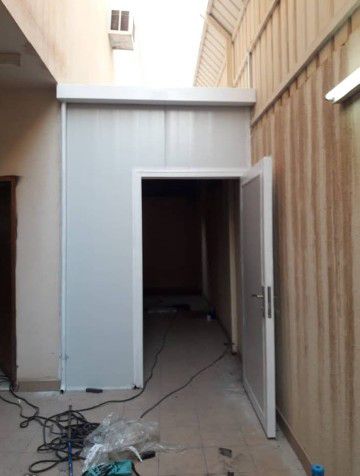 تركيب مظلات وسواتر وجميع اعمال الحداده لتوصل معنا