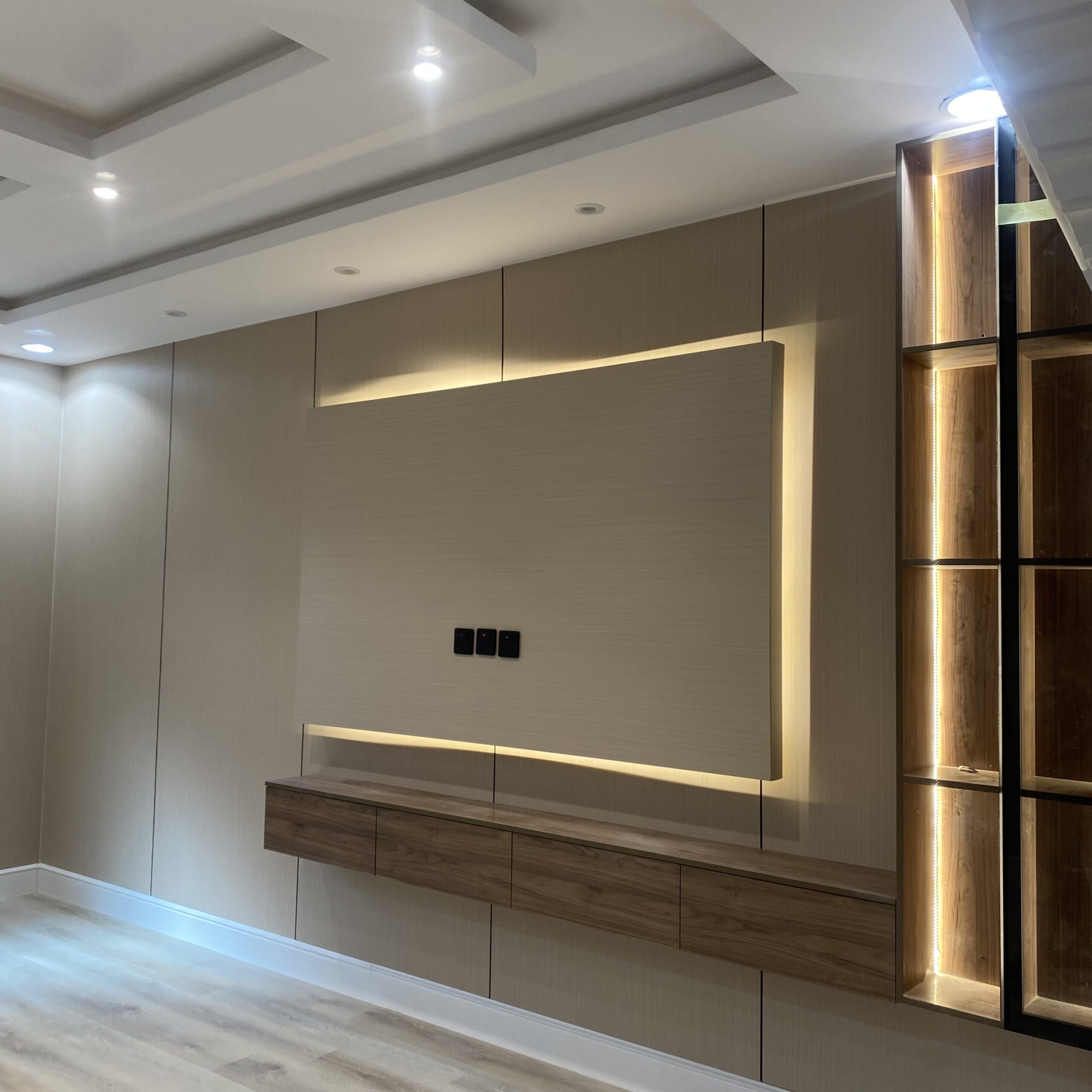 مقاولات عامه وديكورات ودهانات وترميم بديل الشيبورد