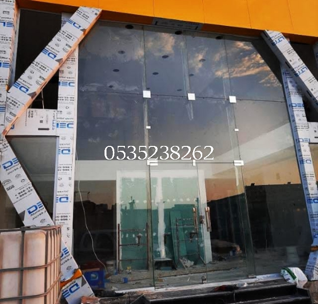 زجاج سكريت دربزين جازان صبياء