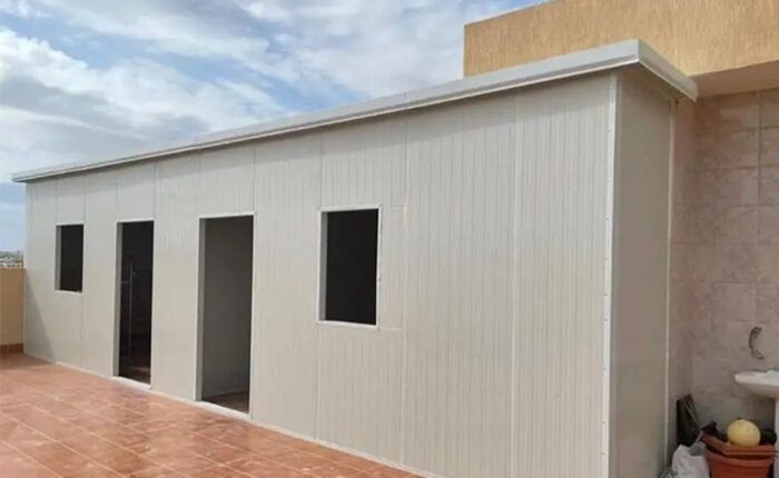 تركيب ساندوش بانل وترميم مباني و مظلات وسواتر