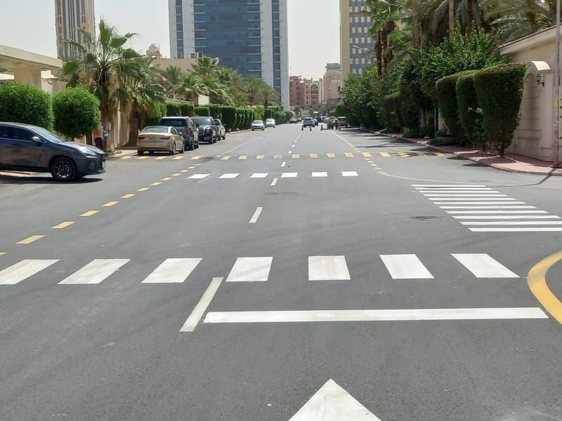 تخطيط الطرق ومواقف السيارات