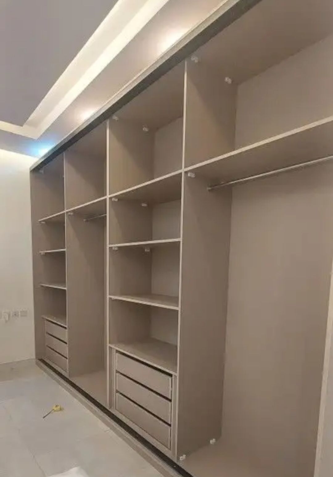 تفصيل خزائن دواليب غرف نوم مبتكره حسب الطلب