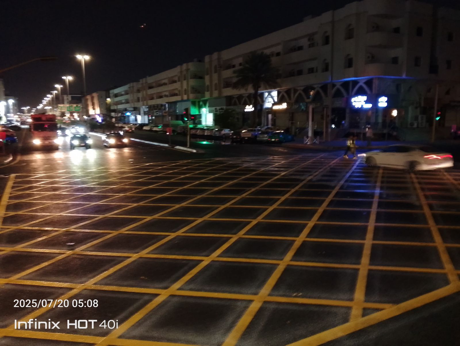 تخطيط الطرق ومواقف السيارات