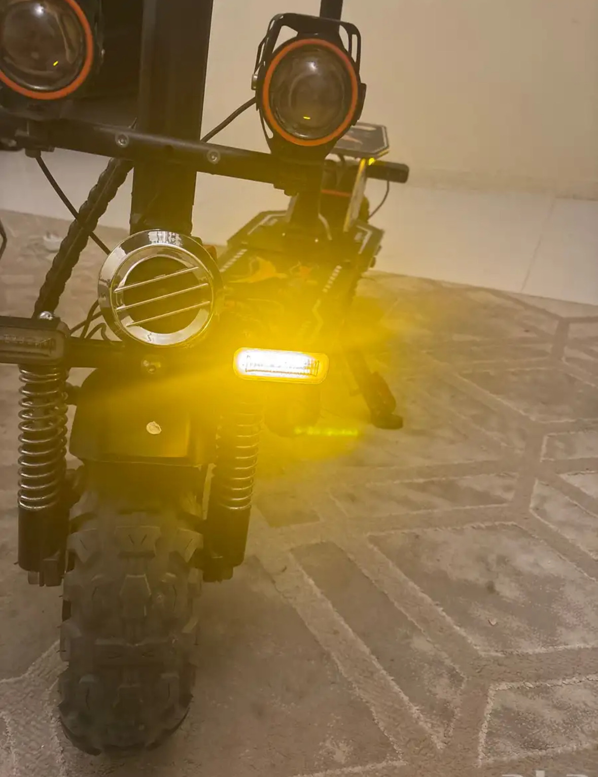 سكوتر الوحش ماطورين قوي وسريع