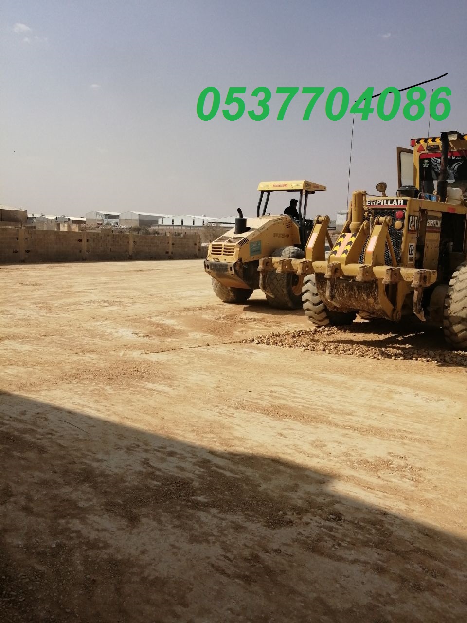مقاول حفر و سفلتة طرق بالرياض 0537704086