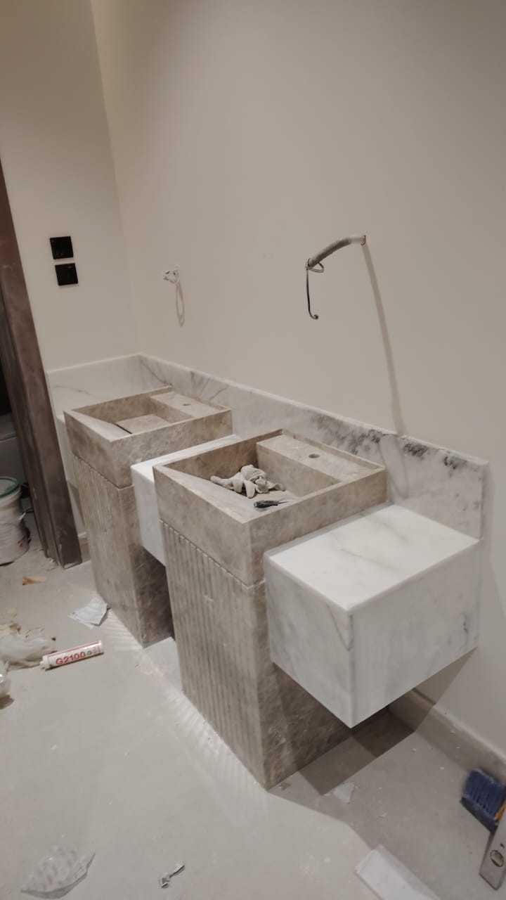 مغاسل رخام , صور مغاسل حديثة 2025