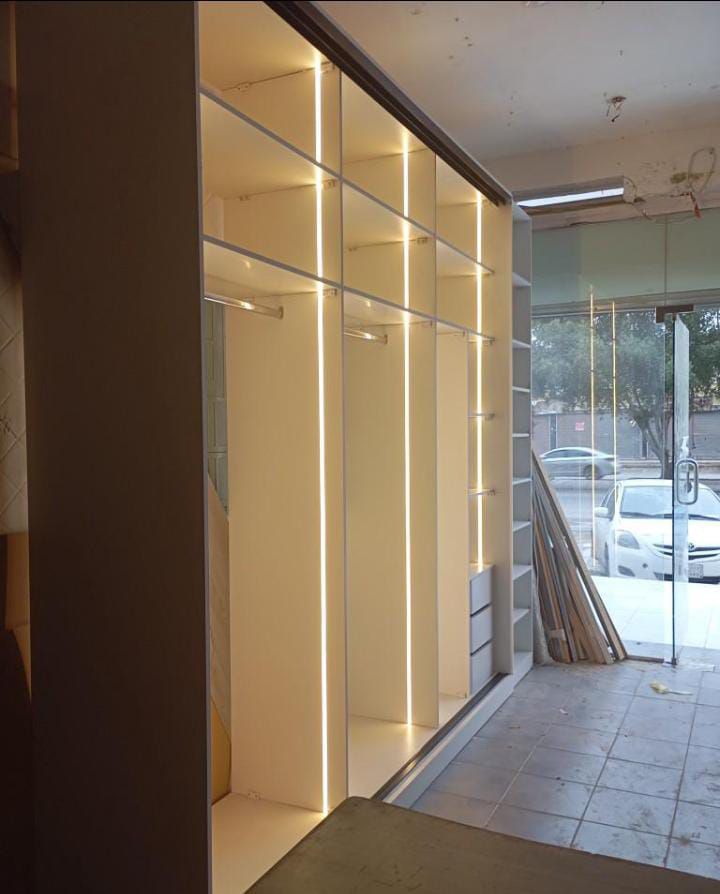 تفصيل خزائن دواليب غرف نوم مبتكره حسب الطلب