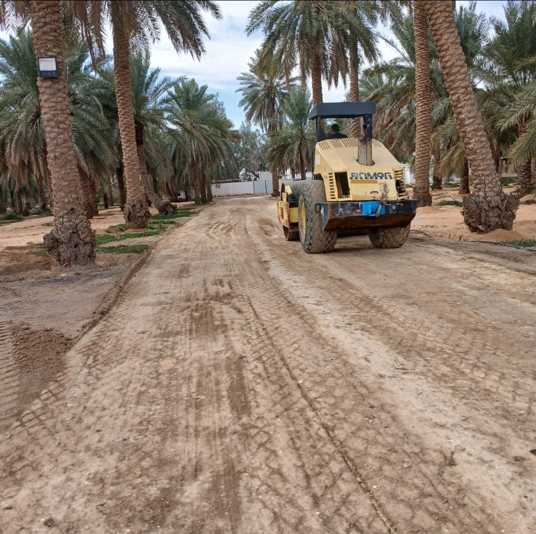 تخطيط مواقف سيارات وأعمال أسفلت