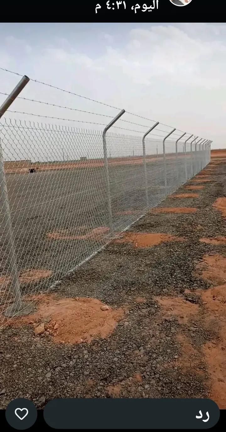 توريد وتركيب جميع انواع شبوك المجلفن وتنسيق الحدائ