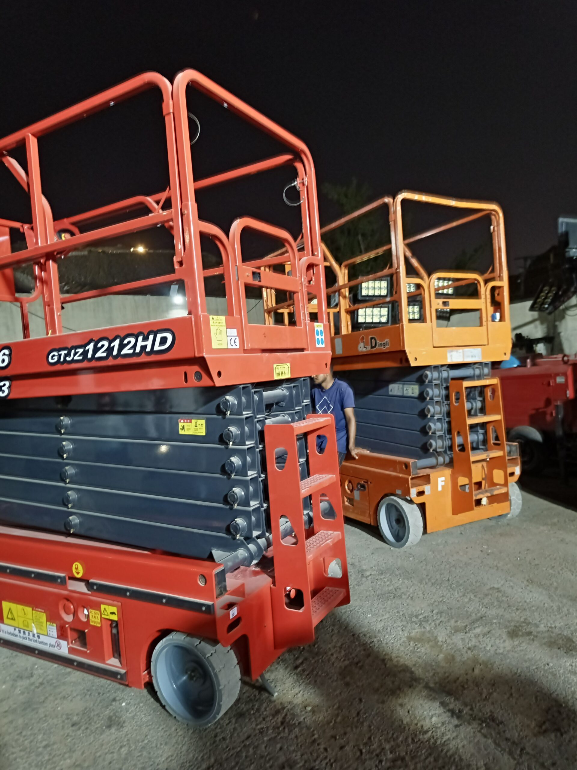 سيزرلفت مانلفت تاور لايت روافعه شوكية كرينات