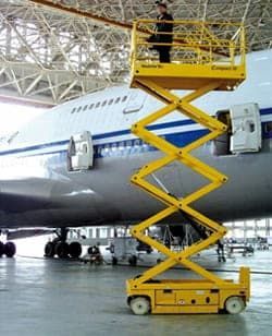 سيزرلفت مان لفت رافعات شوكيه للايجار للايجار في جد